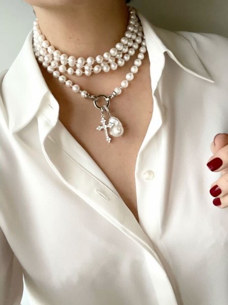 Сотуар из жемчуга nadya jewelry