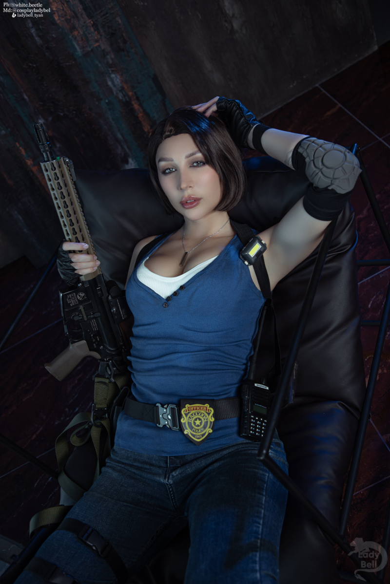 Джил валентина resident evil remake косплей