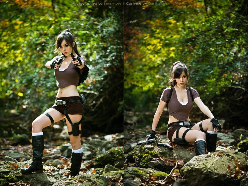 Лара крофт cosplay