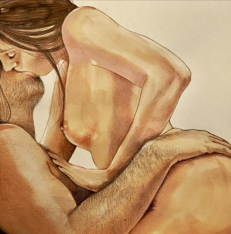 Рисунок эротика