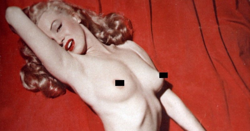 Мэрилин монро голая фотосессия