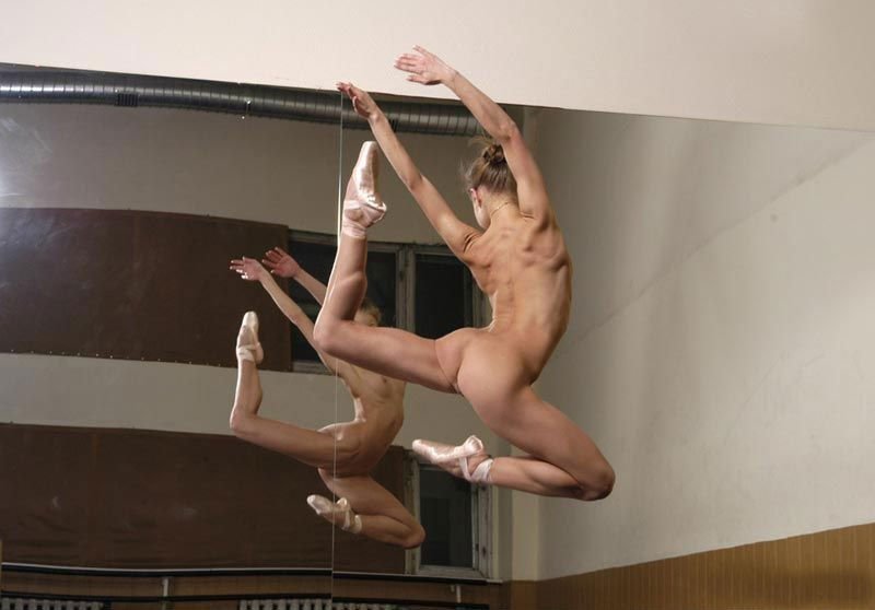 Naked gymnast балерина ирина