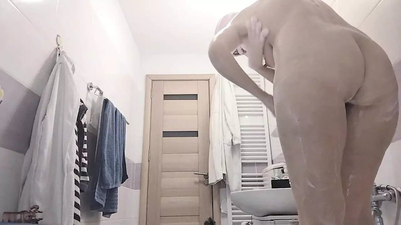 Shower bathroom hidden voyeur videos