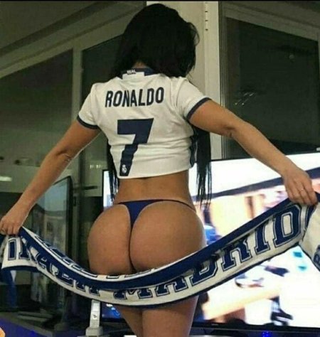 Болельщица футбола