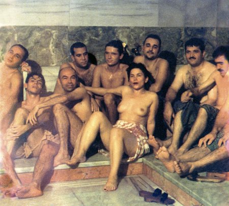 Турки в сауне